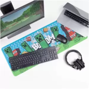 Image of Minecraft Creeper Desk Mat