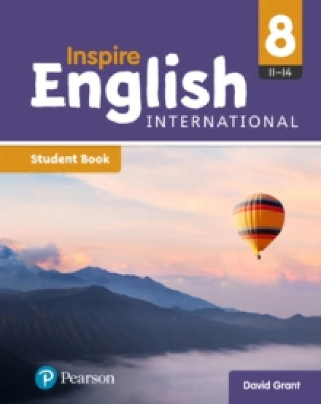 Image of David Grant Inspire English International Year 8 Student Book Multi unisex