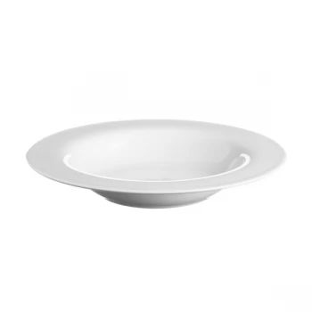 Image of Price & Kensington Simplicity Rimmed Soup Plate 21.5cm