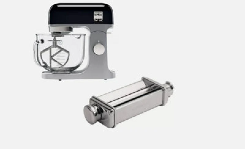 Image of Kenwood 5L Kmix Stand Mixer Black & Lasagne Roller