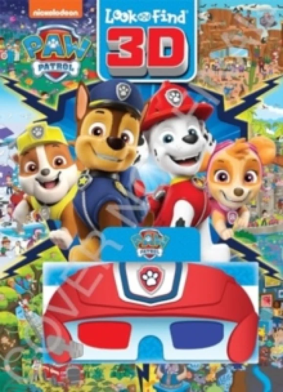 Image of Nickelodeon Paw Patrol: Look and Find 3D Hardback