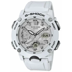 Image of Casio G-SHOCK Analog-Digital Watch GA-2000S-7A - White
