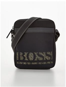 Image of Hugo Boss Magnified Pixel Logo Crossbody Bag