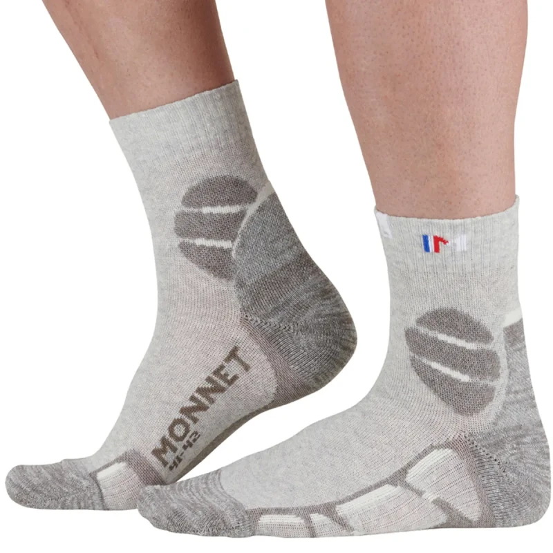 Image of Football Socks Monnet Mid Lin Gris Unisex 45/46