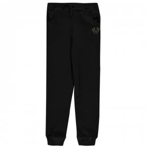 Image of TRUE RELIGION True Hs Jogger Bottoms - Black