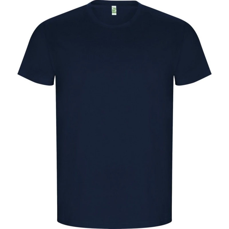 Image of ROLY ROLY Men Golden Plain Short-Sleeved T-Shirt in Navy Size: Small Navy S Male 5063470580163