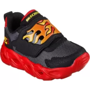 Image of Skechers Boys Thermo-Flash Flame Flow Trainers UK Size 8 (EU 25)