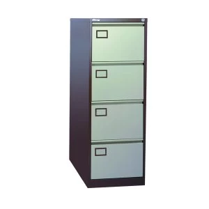 Image of Jemini CoffeeCream 4 Drawer Filing Cabinet KF03002
