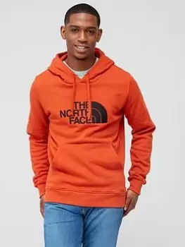 Image of The North Face Drew Peak Pullover Hoodie - Orange , Brown, Size S, Men