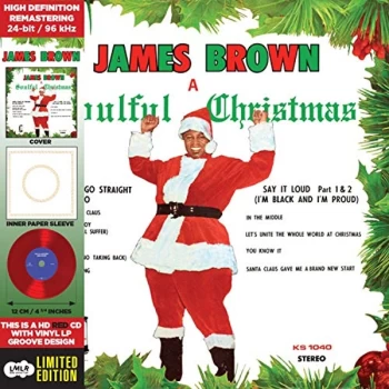 Image of James Brown - A Soulful Christmas CD