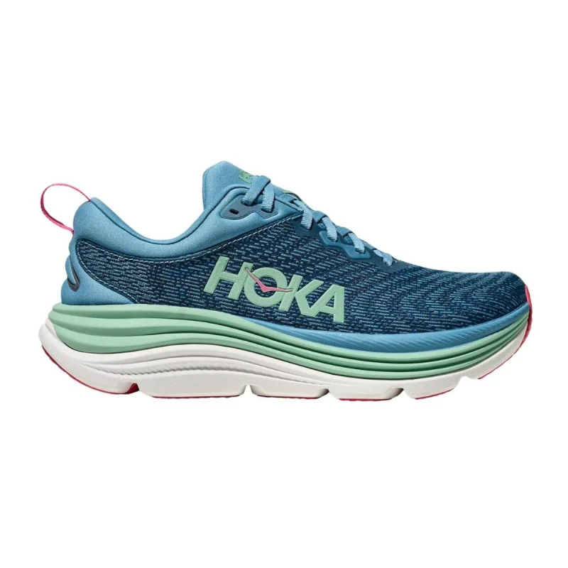 Image of Hoka Gaviota 5 Shoes Blue Purple AW25 Women, Size EU 40 2/3