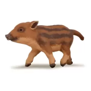 Image of Papo Wild Animal Kingdom Young Wild Boar Toy Figure, 3 Years or...