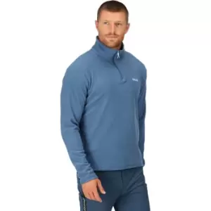 Image of Regatta Mens Thompson Lightweight Quarter Zip Midlayer Fleece Top XXL - Chest 46-48' (117-122cm)