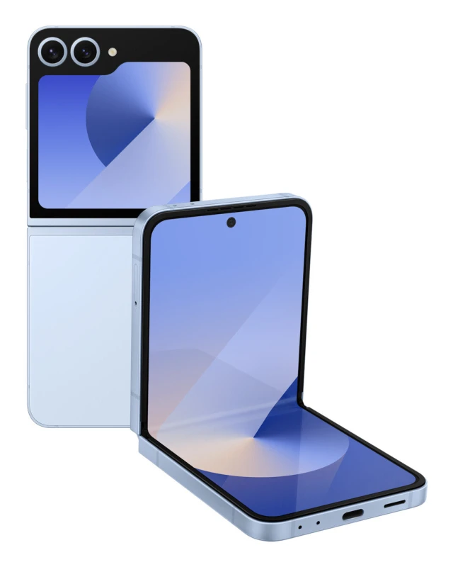 Image of Samsung SIM Free Samsung Galaxy Z Flip6 5G 512GB AI Phone - Blue