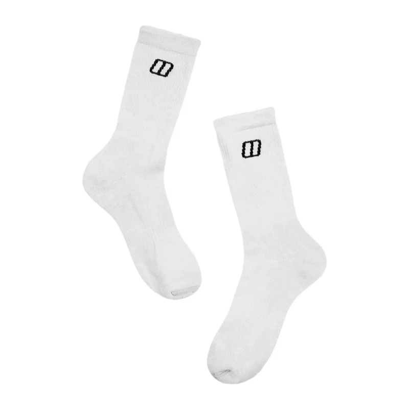 Image of Football Socks Berghaus Everyday (x3) Blanc Unisex S/M (36/43)