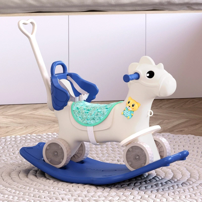 Image of Home & Outdoor Direct Kids Plastic Rocking Horse FI0621