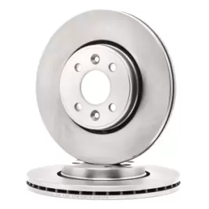 Image of FERODO Brake disc DDF1124 Brake rotor,Brake discs RENAULT,DACIA,CLIO II (BB0/1/2_, CB0/1/2_),Clio III Schragheck (BR0/1, CR0/1),TWINGO II (CN0_)