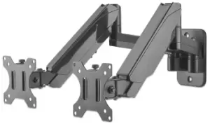 Image of Manhattan TV & Monitor Mount, Wall, Full Motion (Gas Spring), 2...