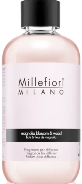 Image of Millefiori Milano Magnolia Blossom and Wood Refill Unisex 250ml