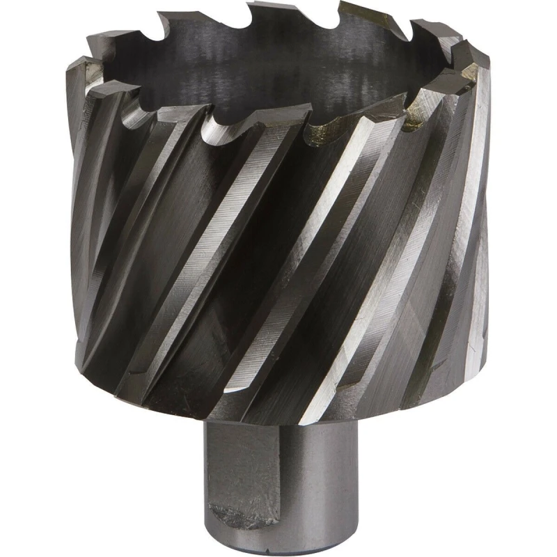 Image of Loops 51mm x 25mm Depth Rotabor Cutter - M2 Steel Annular Metal Core Drill 19mm Shank Metallics