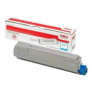 Image of OKI 46490403 Cyan Laser Toner Ink Cartridge