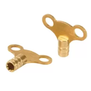 Image of Silverline Radiator Bleed Keys Clock Type 2pk 2pk 864777