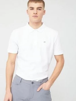 Image of Calvin Klein Golf Midtown Radical Cotton Polo - White
