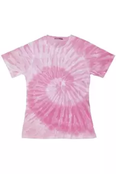 Image of Short Sleeve Spider Tie Dye T-Shirt