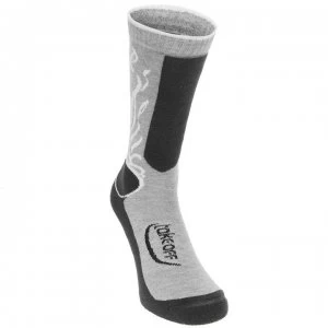 Image of Take Off Off Skatesocks - Anth/Grey