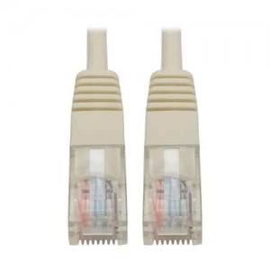 Image of Tripp Lite Cat5e 350 MHz Molded UTP Ethernet Patch Cable RJ45 White 7f
