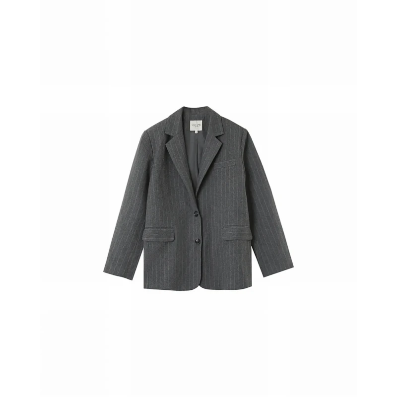 Image of Grace & Mila Womens blazer Grace & Mila Nikita Gris Female L