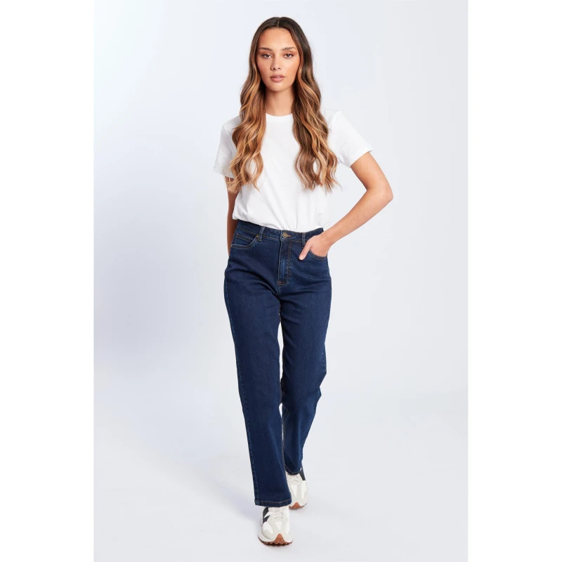 Image of Be You Mom Jeans Womens Mom Jeans 8 (XS) Blue 65891419310