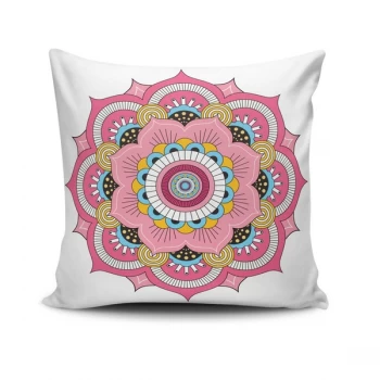 Image of MANDALA-10 - No Filling Multicolor Cushion Cover