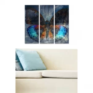 Image of MDF240730261 Multicolor Decorative MDF Painting (3 Pieces)