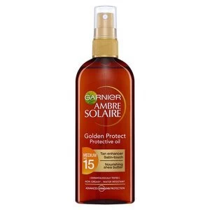 Image of Ambre Solaire Golden Protect Sun Oil SPF15 150ml
