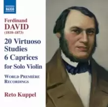 Image of Ferdinand David: 20 Virtuoso Studies/6 Caprices for Solo Violin