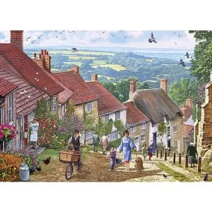 Image of Gibsons Gold Hill Jigsaw Puzzle - 1000 pieces