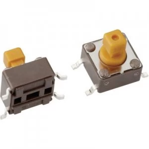 Image of Mentor 1254.1207 Pushbutton 12 Vdc 0.05 A 1 x OffOn momentary