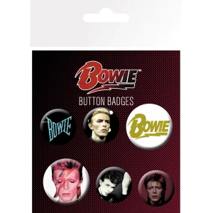 Image of David Bowie Mix Badge Pack