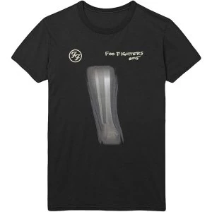 Image of Foo Fighters - X-Ray Unisex Medium T-Shirt - Black