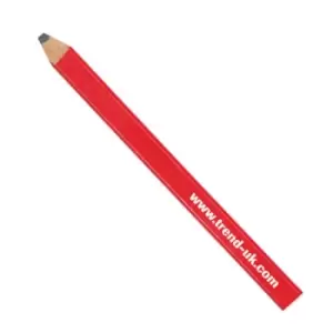 Image of Trend Carpenters Pencils Red Medium Pack of 3