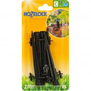 Image of Hozelock CLASSIC MICRO End Line Mini Sprinkler Stake 5/32" / 4mm Pack of 5