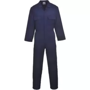 Image of S999 sz 6XL Navy Work Euro Boiler Suit Coverall Overall PPE Mechanic - Portwest