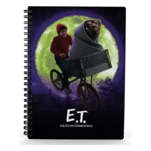 Image of E.T. the Extra-Terrestrial Notebook with 3D-Effect Elliot