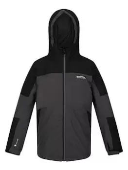 Image of Boys, Regatta Beamz II Waterproof Insulated Jacket - Dark Grey, Size 11-12 Years