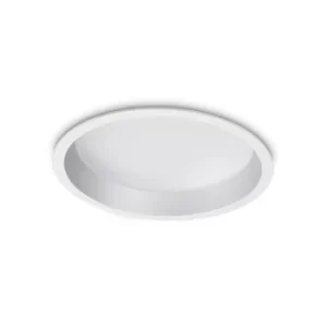 Image of Deep Integrated LED Indoor 30W Recessed Downlight Lamp White 3000K