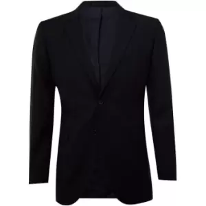Image of Howick Tailored Ford Fine Herringbone Suit Jacket - Blue