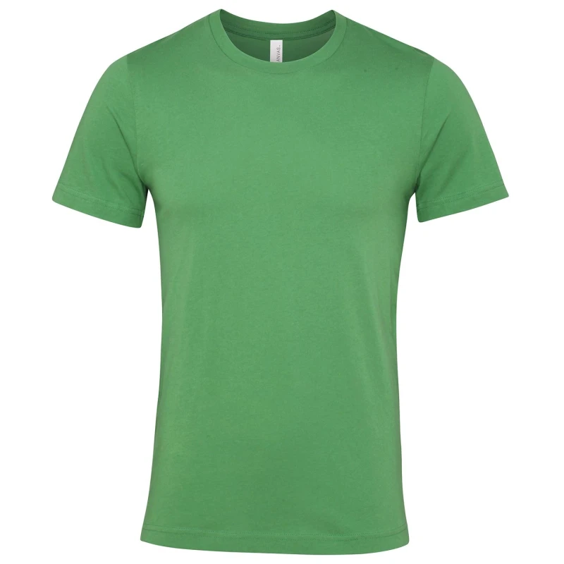 Image of Bella + Canvas Mens Jersey Crew Neck T-Shirt in Pale Green Size: XS Pale Green Male XS