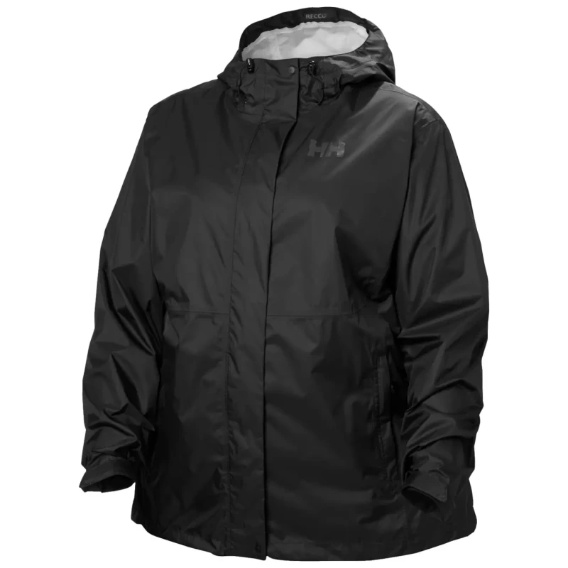 Image of Helly Hansen Womens waterproof jacket Helly Hansen Loke Plus 2.0 Noir Female 1X