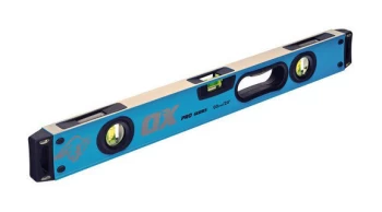 Image of P024406 Pro Heavy Duty Shockproof Spirit Level 3 Vial 600mm - OX
